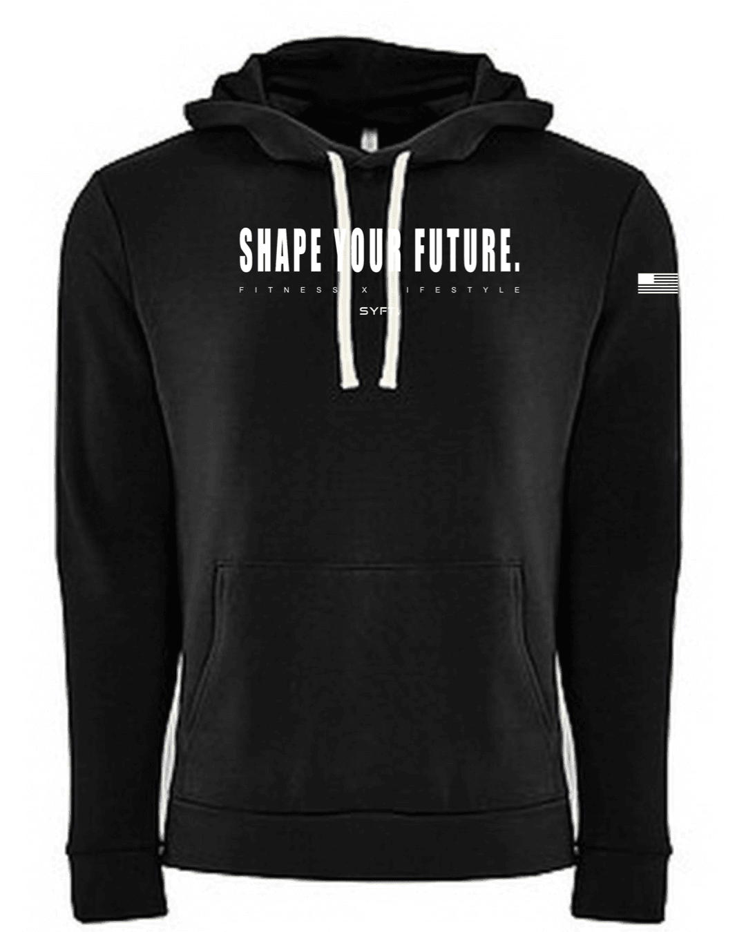 EVERYDAY HOODIE - BLACK - Shape Your Future. Apparel