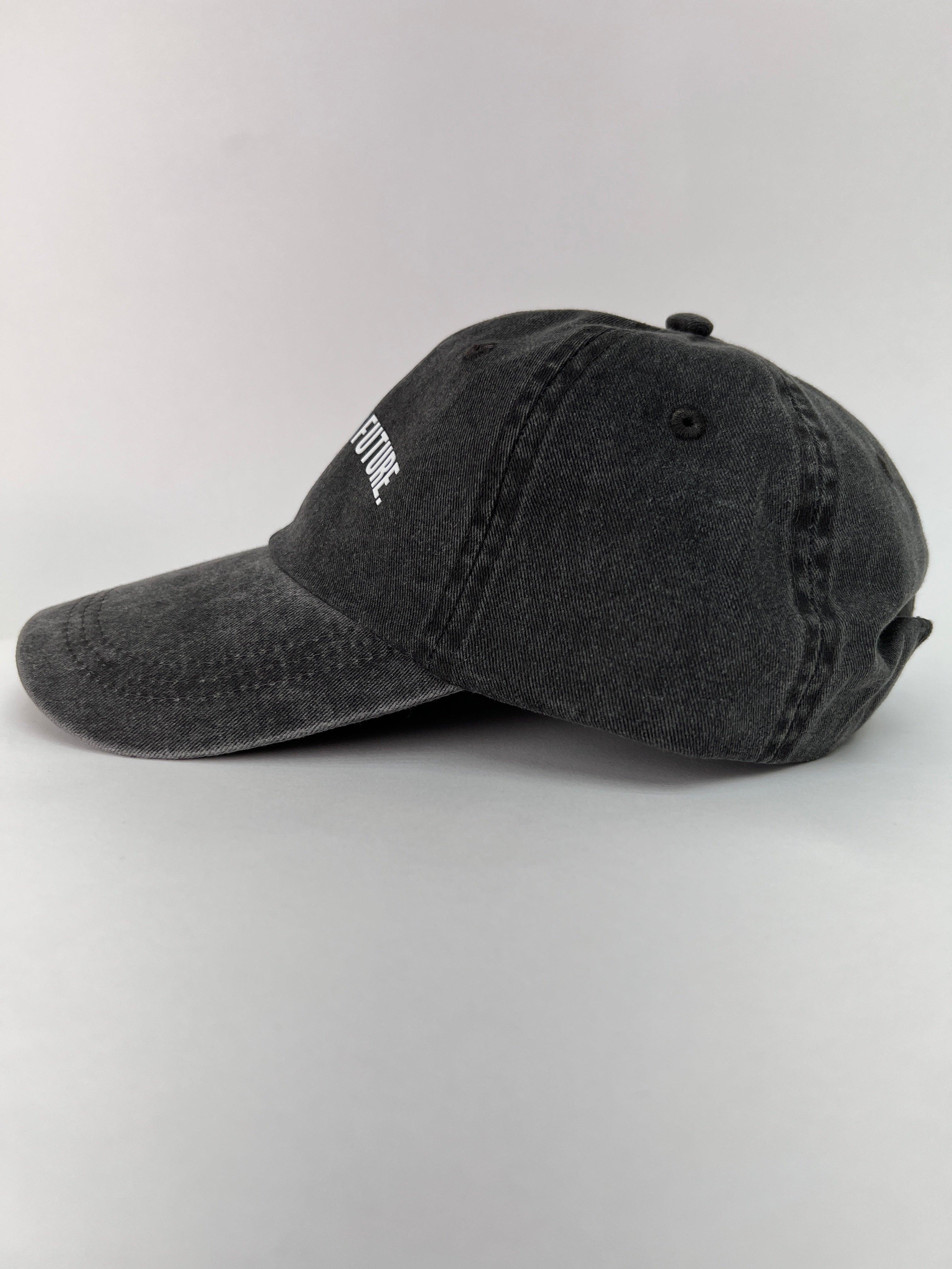 VINTAGE DAD CAP - BLACK - Shape Your Future. Apparel