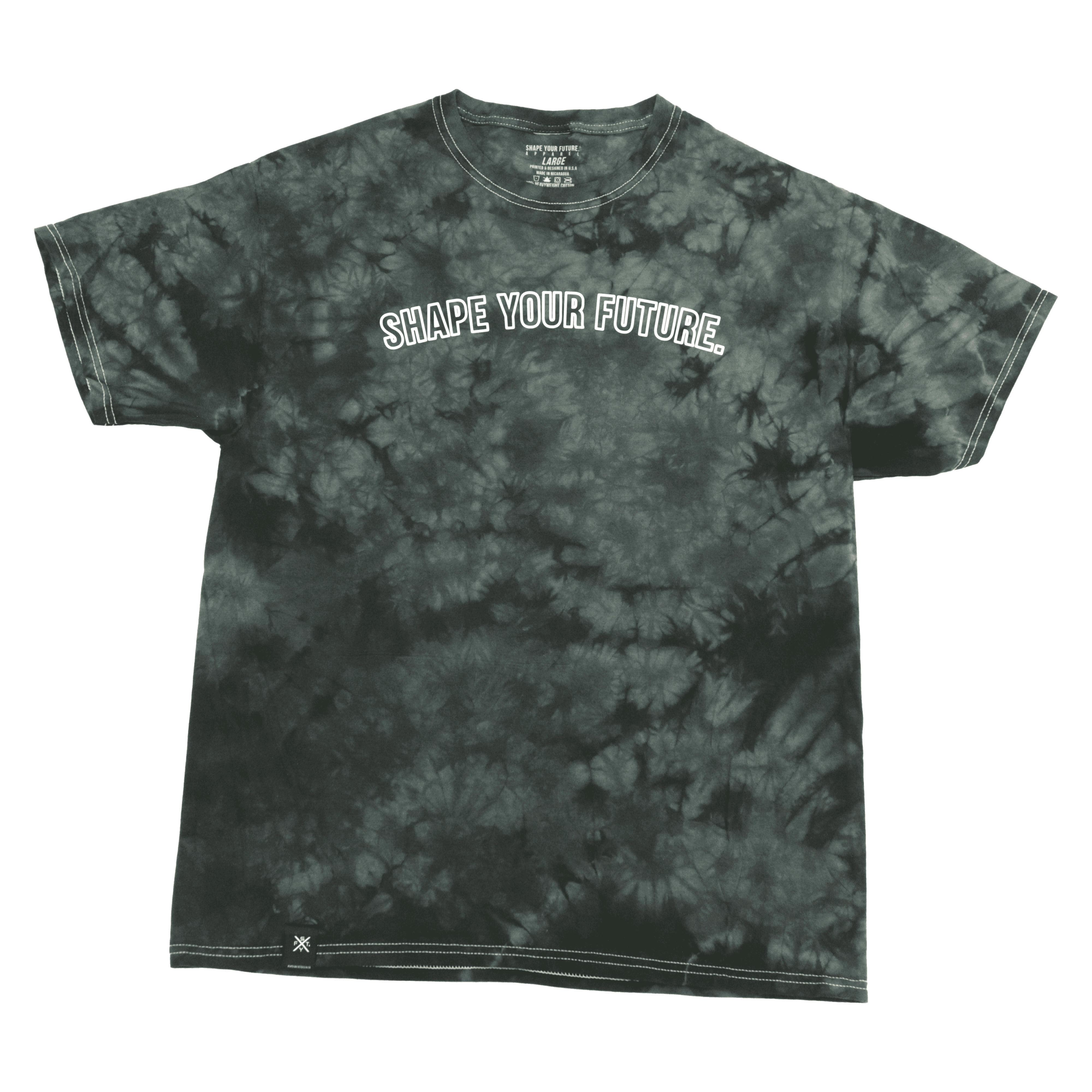 ELEMENT TIE DYE TEE - CRYSTAL WASH - Shape Your Future. Apparel