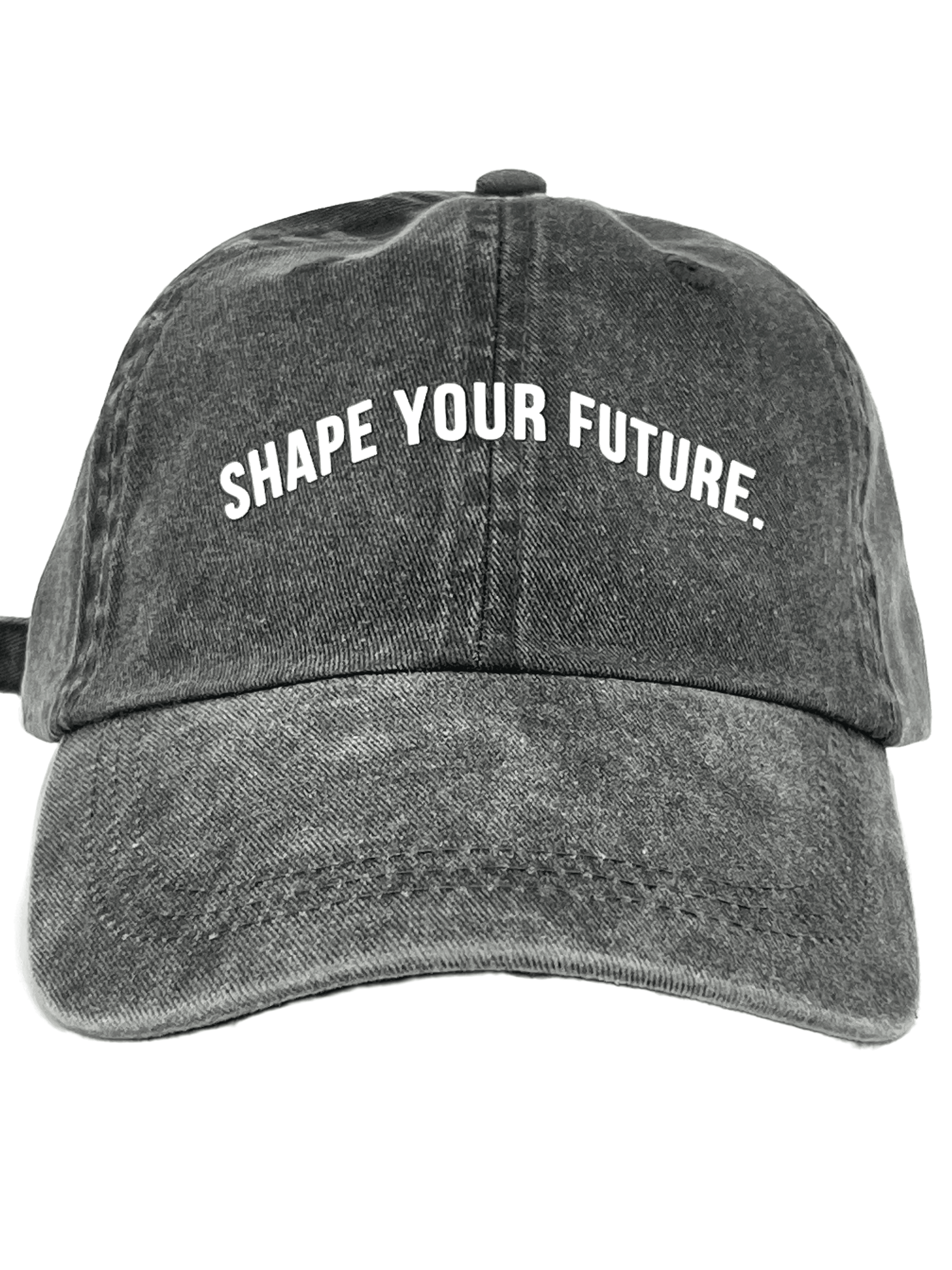 VINTAGE DAD CAP - BLACK - Shape Your Future. Apparel