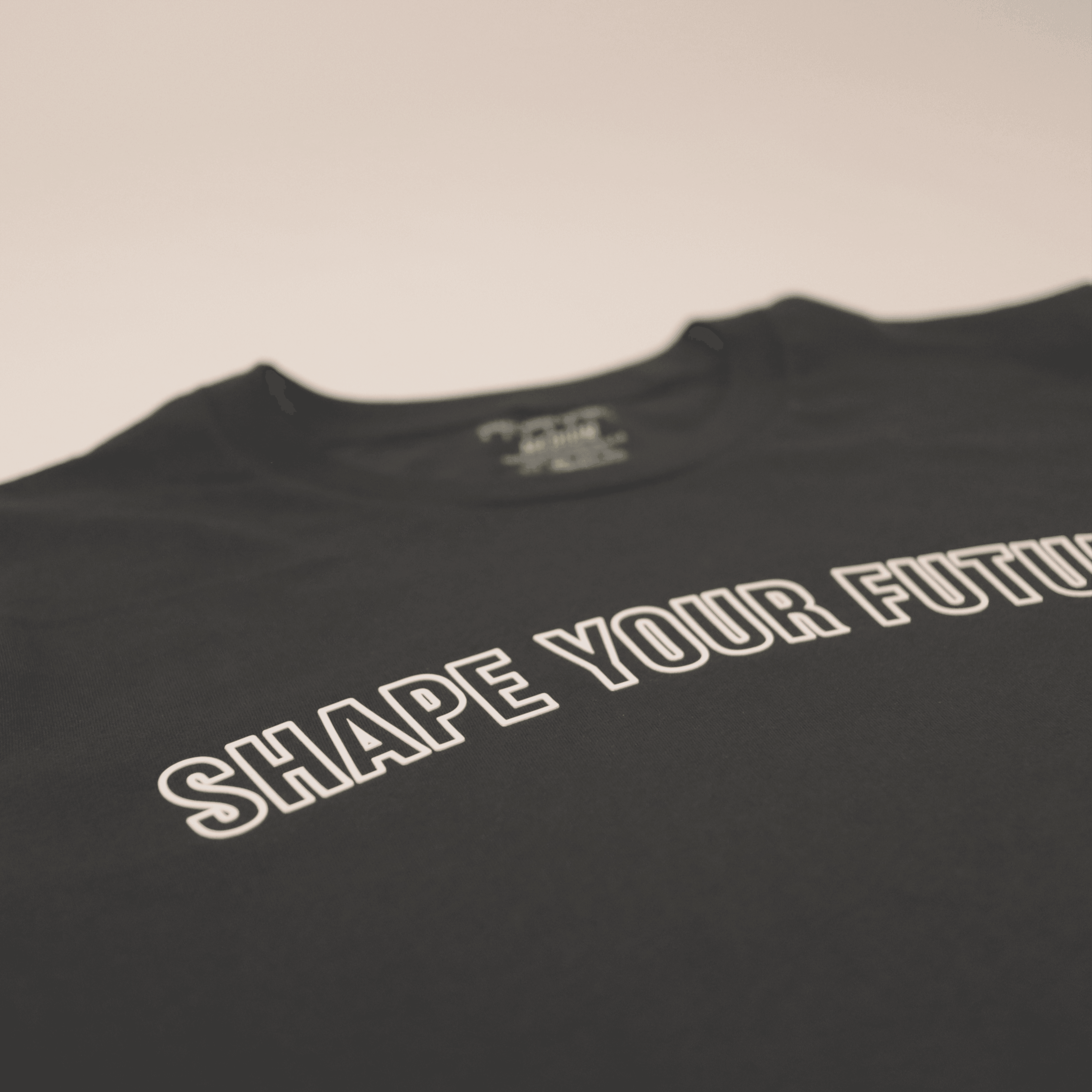 POWERHOUSE CROP TEE - VINTAGE BLACK - Shape Your Future. Apparel