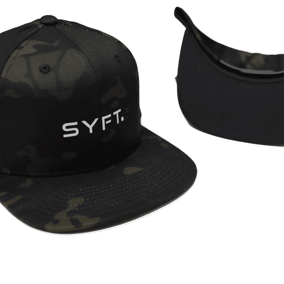 LOGO SNAPBACK - BLACK MULTICAM - Shape Your Future. Apparel