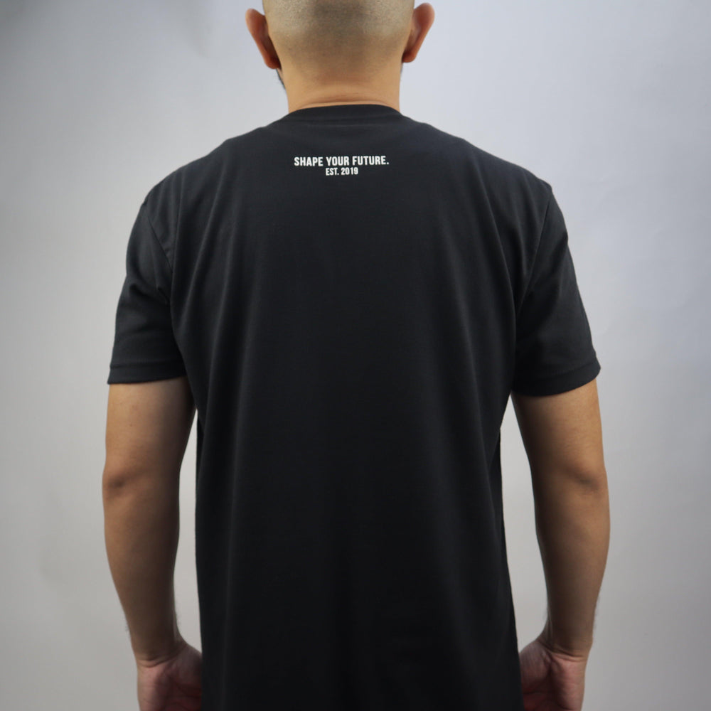 PREMIUM CRITICAL TEE - BLACK - Shape Your Future. Apparel