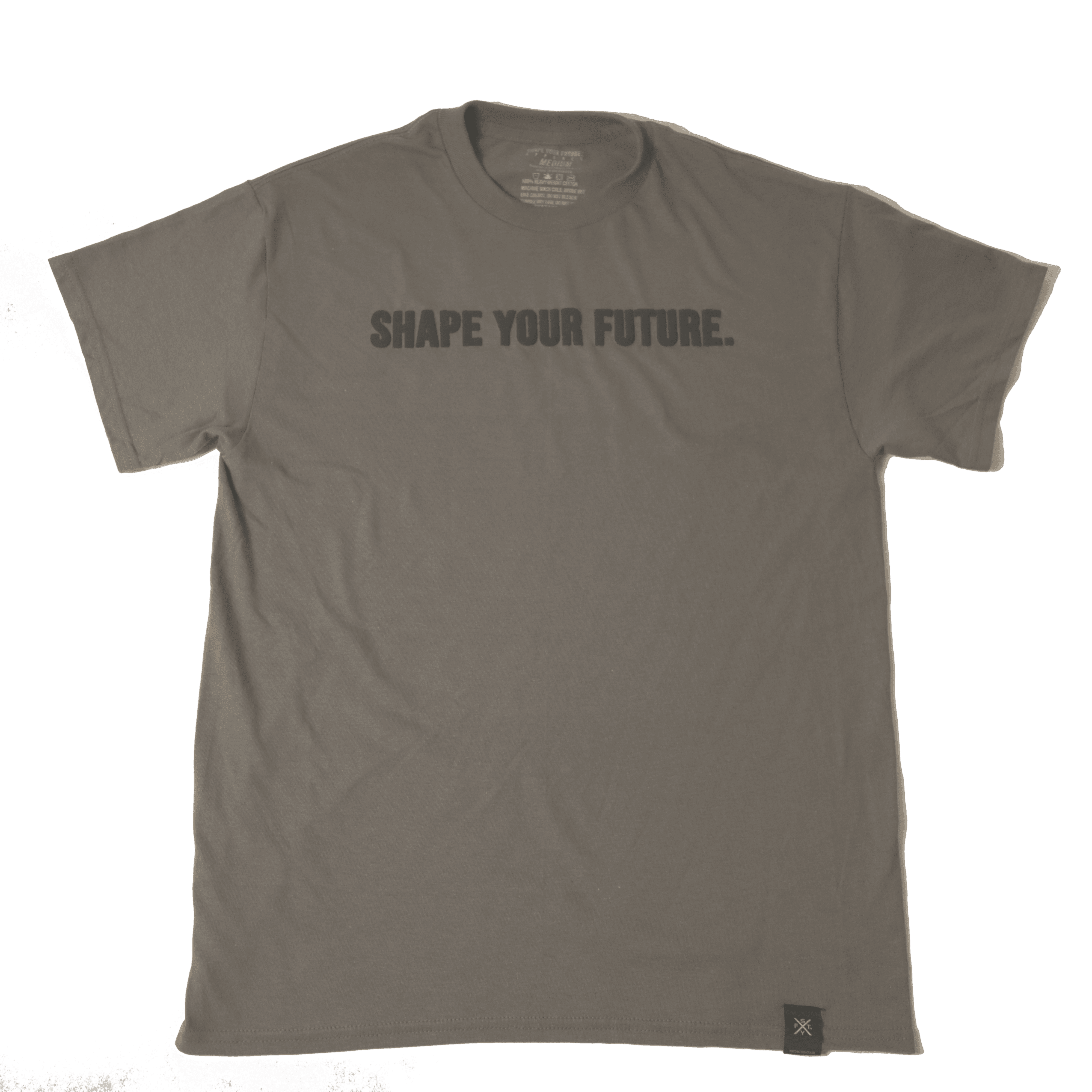 SPACE TEE - CHARCOAL - Shape Your Future. Apparel