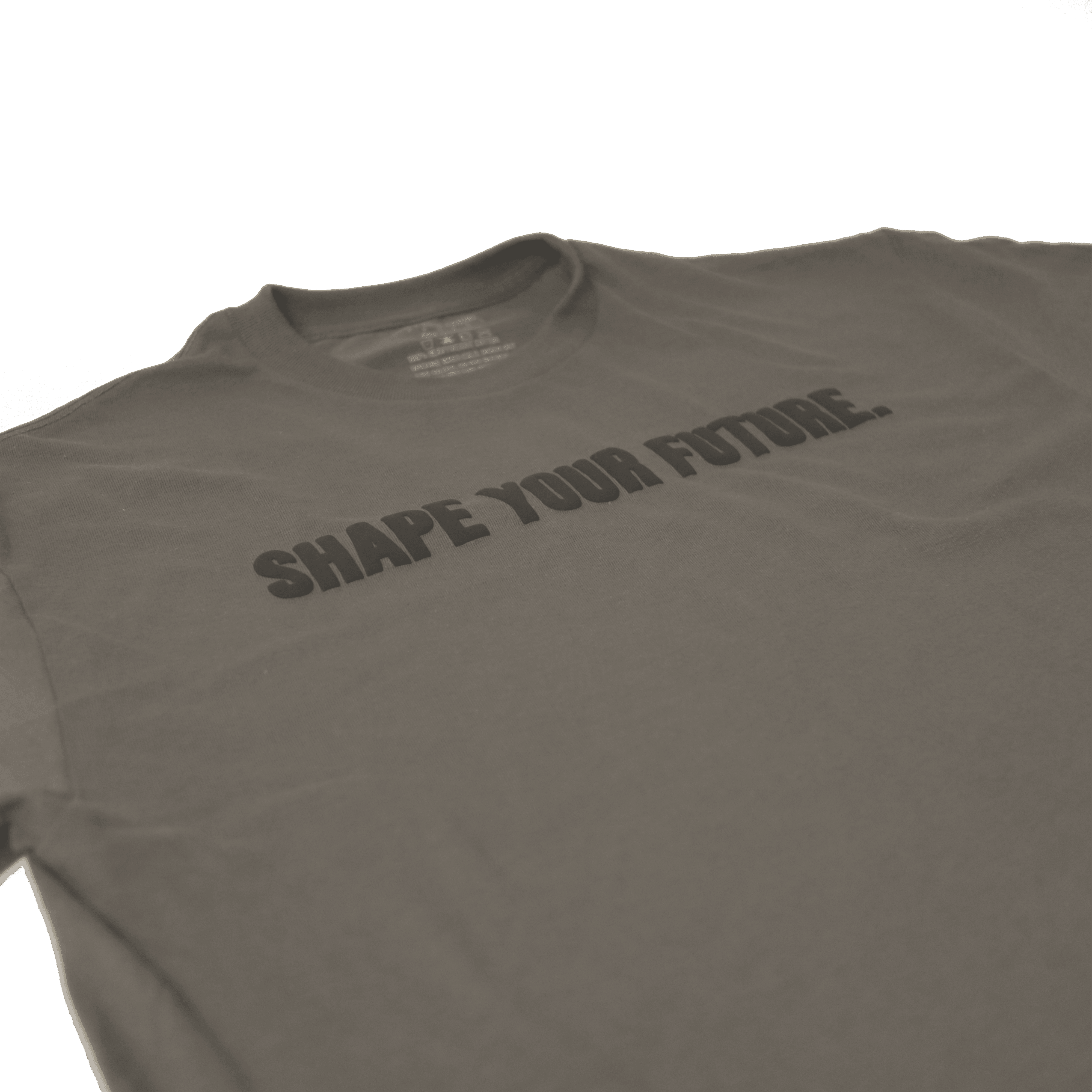 SPACE TEE - CHARCOAL - Shape Your Future. Apparel