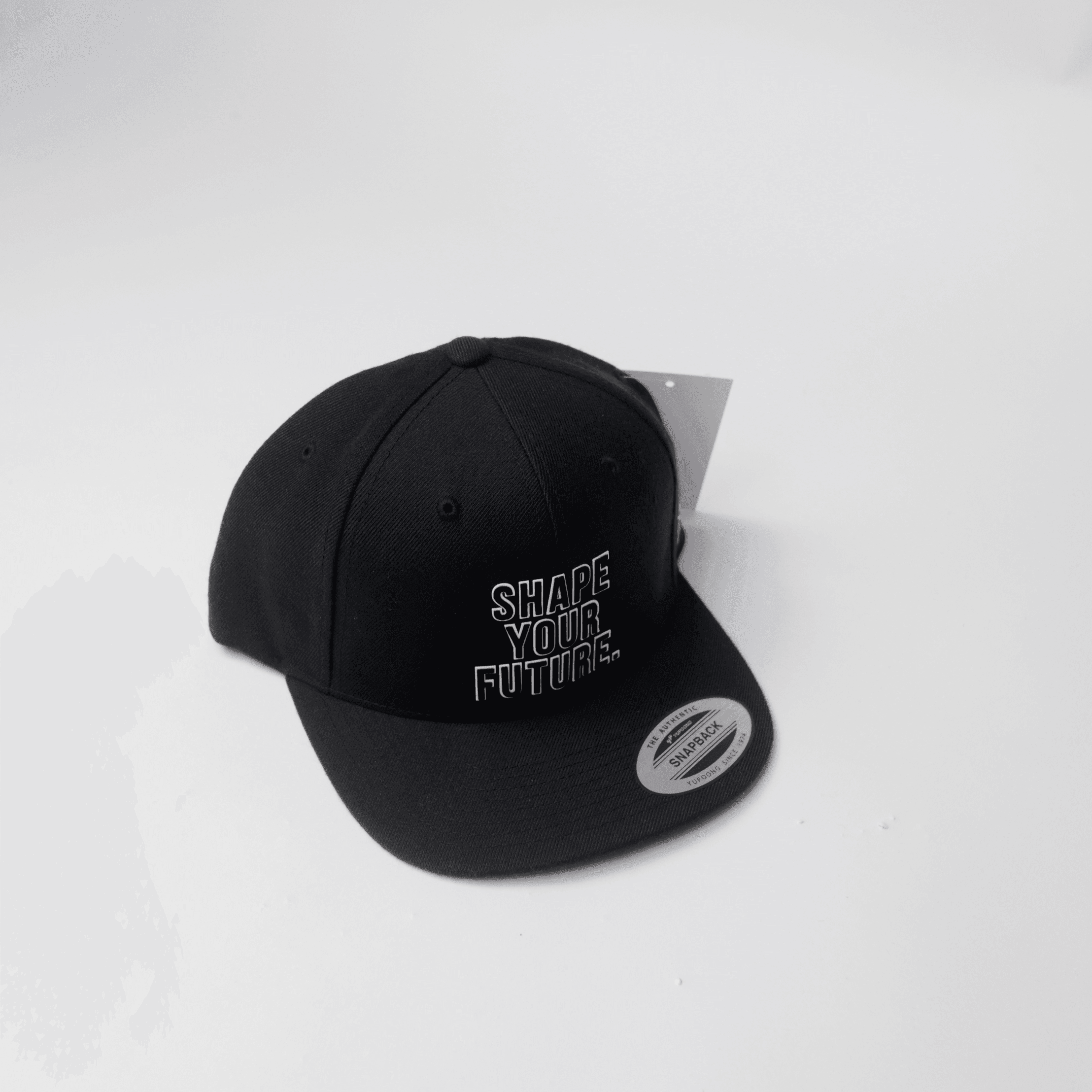 CLASSIC SNAPBACK - BLACK - Shape Your Future. Apparel